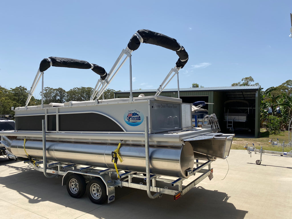 Pontoon Boat Trailers - Australian made trailers -